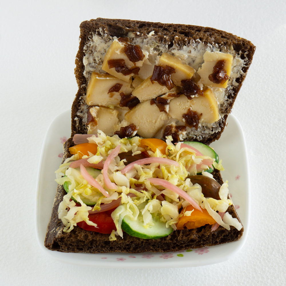 Sandwich phô mai đặc biệt - Vỏ bánh mì men tự nhiên trắng