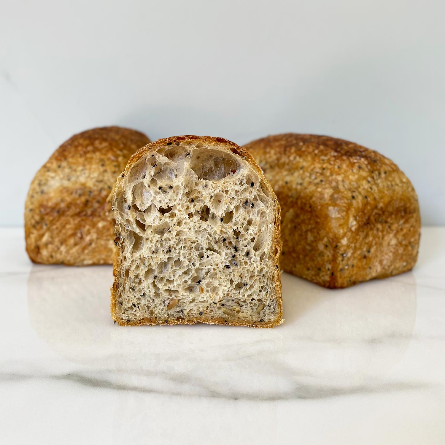 Sourdough Pan Loaf - Multiseed Wholemeal – Daissy Whole Foods