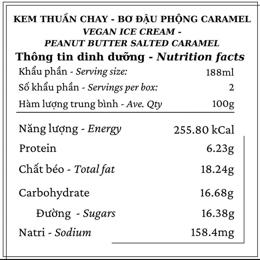 
                      
                        Kem Chay - Bơ Đậu Phộng Caramel
                      
                    