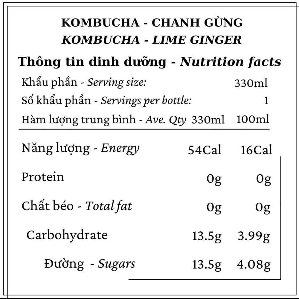 
                      
                        Kombucha Chanh Gừng
                      
                    