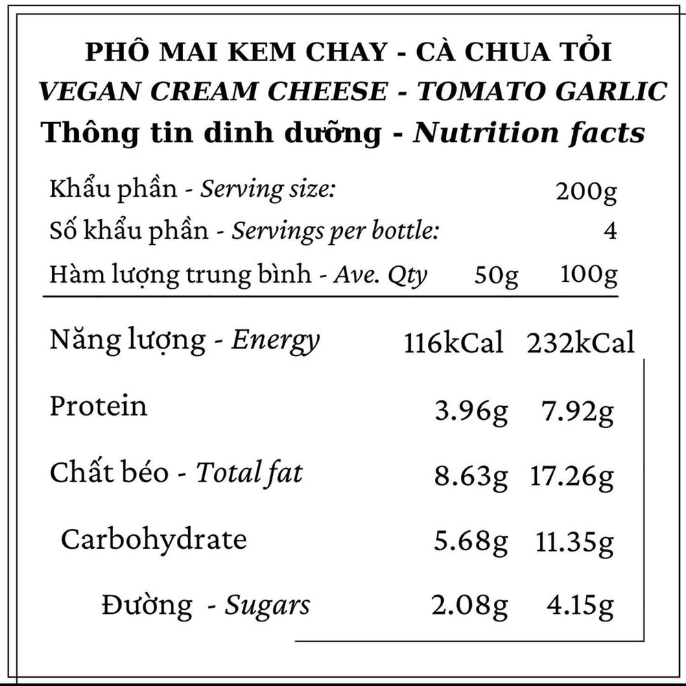 
                      
                        Phô Mai Kem Chay - Cà Chua Tỏi
                      
                    